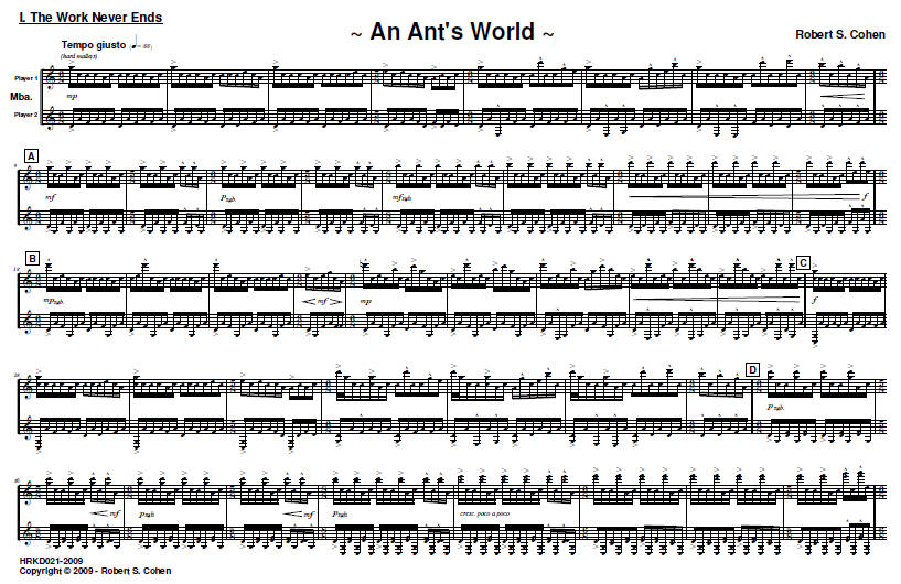 An Ant's World: The Work Never Ends, Robert S. Cohen