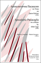 Apocalyptic Passacaglia on a theme by John Cage, Score Samples