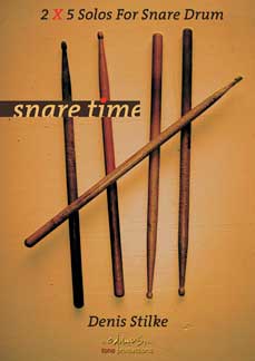 Snare Time: Ten Solos for Snare Drum, Page Samples