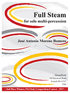 Full Steam for solo mulit-percussion