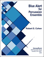 Blue Alert for Percussion Ensemble