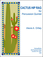 Cactus Hip Rag for Percussion Quintet
