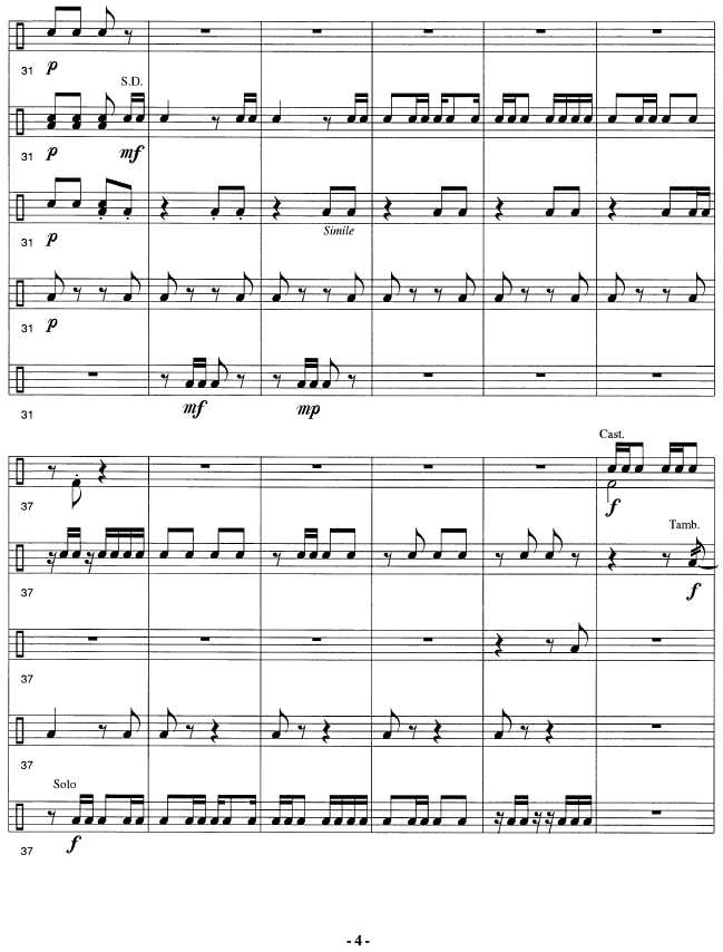 Intermezzo for Percussion Ensemble, D. Shostakovich - arr. William L. Cahn
