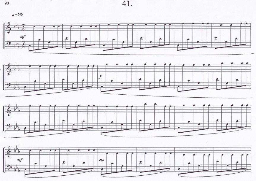 60 Advanced Four-Mallet Studies for Marimba